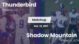 Matchup: Thunderbird High vs. Shadow Mountain  2017