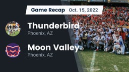 Recap: Thunderbird  vs. Moon Valley  2022