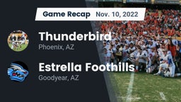 Recap: Thunderbird  vs. Estrella Foothills  2022