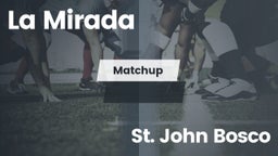 Matchup: La Mirada vs. St. John Bosco High 2016