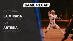 Recap: La Mirada  vs. Artesia  2016