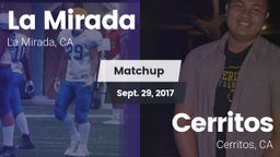 Matchup: La Mirada vs. Cerritos  2017
