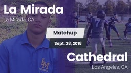 Matchup: La Mirada vs. Cathedral  2018