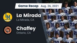 Recap: La Mirada  vs. Chaffey  2021