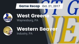 Recap: West Greene  vs. Western Beaver  2017