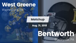 Matchup: West Greene vs. Bentworth  2018