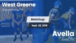 Matchup: West Greene vs. Avella  2018