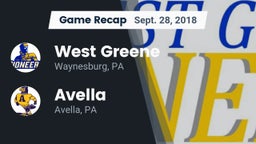 Recap: West Greene  vs. Avella  2018