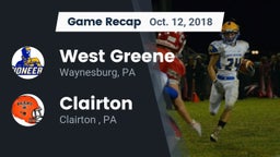 Recap: West Greene  vs. Clairton  2018