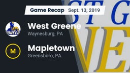 Recap: West Greene  vs. Mapletown  2019
