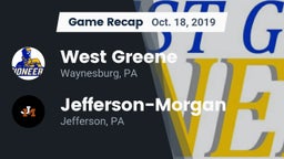 Recap: West Greene  vs. Jefferson-Morgan  2019