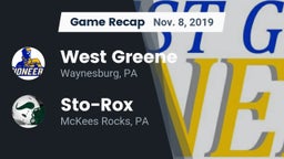 Recap: West Greene  vs. Sto-Rox  2019