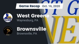 Recap: West Greene  vs. Brownsville  2020