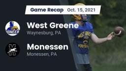 Recap: West Greene  vs. Monessen  2021
