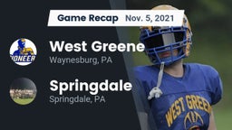 Recap: West Greene  vs. Springdale  2021