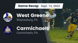 Recap: West Greene  vs. Carmichaels  2022