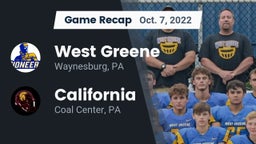 Recap: West Greene  vs. California  2022