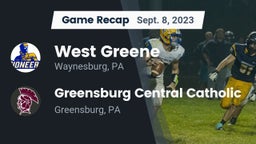 Recap: West Greene  vs. Greensburg Central Catholic  2023