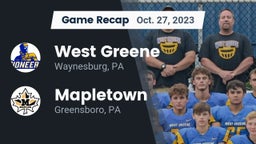 Recap: West Greene  vs. Mapletown  2023