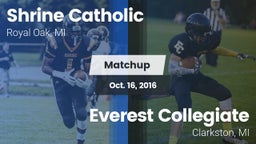 Matchup: Shrine Catholic vs. Everest Collegiate  2016
