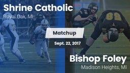 Matchup: Shrine Catholic vs. Bishop Foley  2017