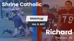 Matchup: Shrine Catholic vs. Richard  2017