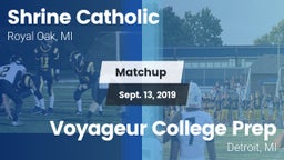 Matchup: Shrine Catholic vs. Voyageur College Prep  2019