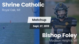 Matchup: Shrine Catholic vs. Bishop Foley  2019