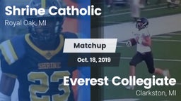 Matchup: Shrine Catholic vs. Everest Collegiate  2019
