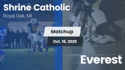 Matchup: Shrine Catholic vs. Everest 2020