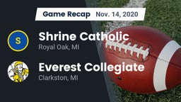 Recap: Shrine Catholic  vs. Everest Collegiate  2020