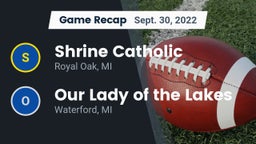 Recap: Shrine Catholic  vs. Our Lady of the Lakes  2022