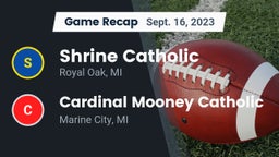 Recap: Shrine Catholic  vs. Cardinal Mooney Catholic  2023