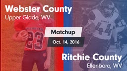 Matchup: Webster County vs. Ritchie County  2016