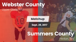 Matchup: Webster County vs. Summers County  2017