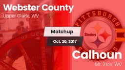 Matchup: Webster County vs. Calhoun  2017
