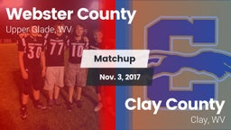 Matchup: Webster County vs. Clay County  2017