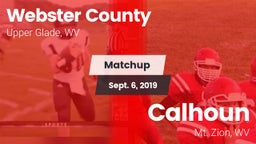 Matchup: Webster County vs. Calhoun  2019