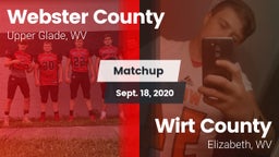 Matchup: Webster County vs. Wirt County  2020