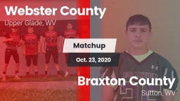 Matchup: Webster County vs. Braxton County  2020