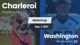 Matchup: Charleroi vs. Washington  2017