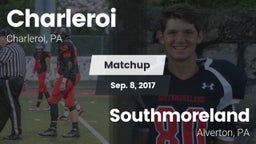 Matchup: Charleroi vs. Southmoreland  2017