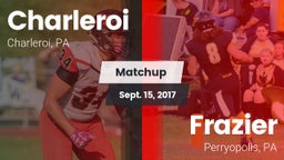 Matchup: Charleroi vs. Frazier  2017