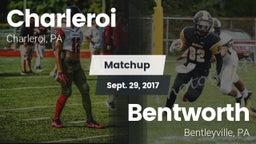 Matchup: Charleroi vs. Bentworth  2017