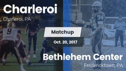 Matchup: Charleroi vs. Bethlehem Center  2017