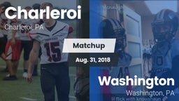 Matchup: Charleroi vs. Washington  2018