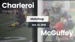 Matchup: Charleroi vs. McGuffey  2018