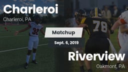 Matchup: Charleroi vs. Riverview  2019