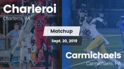 Matchup: Charleroi vs. Carmichaels  2019