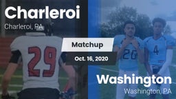 Matchup: Charleroi vs. Washington  2020